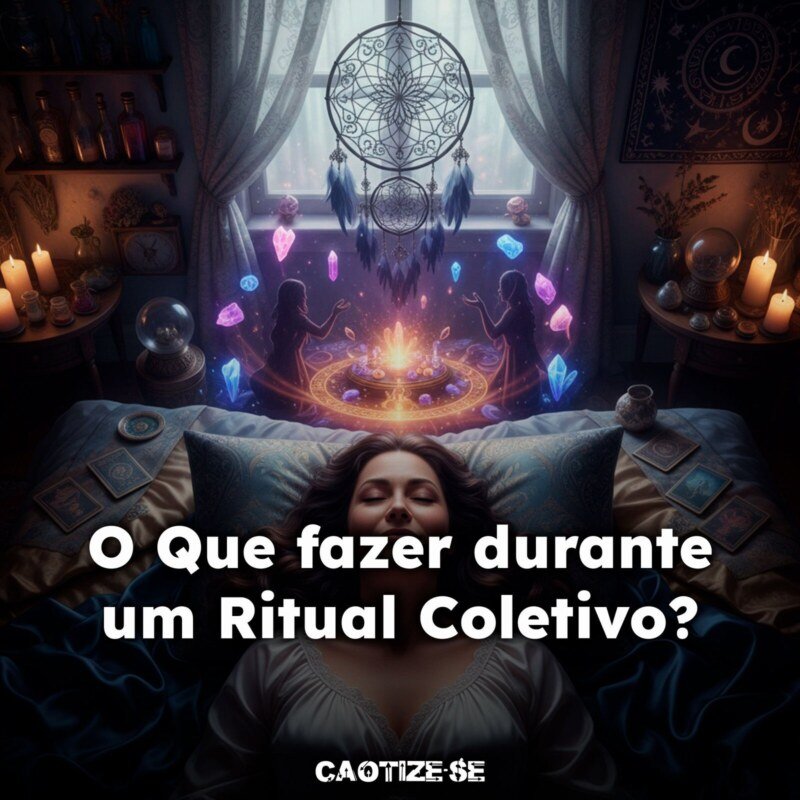 O que fazer durante um Ritual Coletivo?